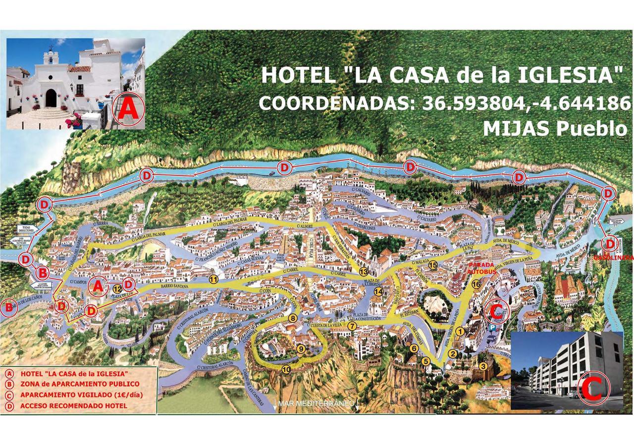 La Casa De La Iglesia Hotel มิฮาส ภายนอก รูปภาพ